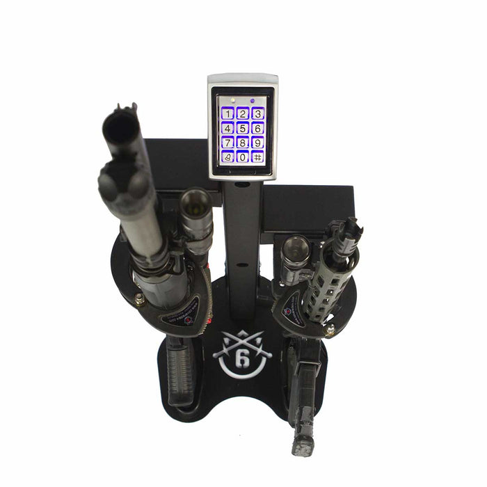 Covered 6 Two Gun RTD Weapons Rack — Atomic Defense