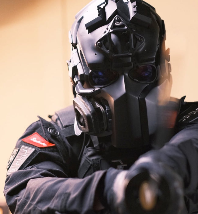 Devtech Mask Ronin Respirator - Ballistic Full Face Mask - Devtac - HUD Available ...