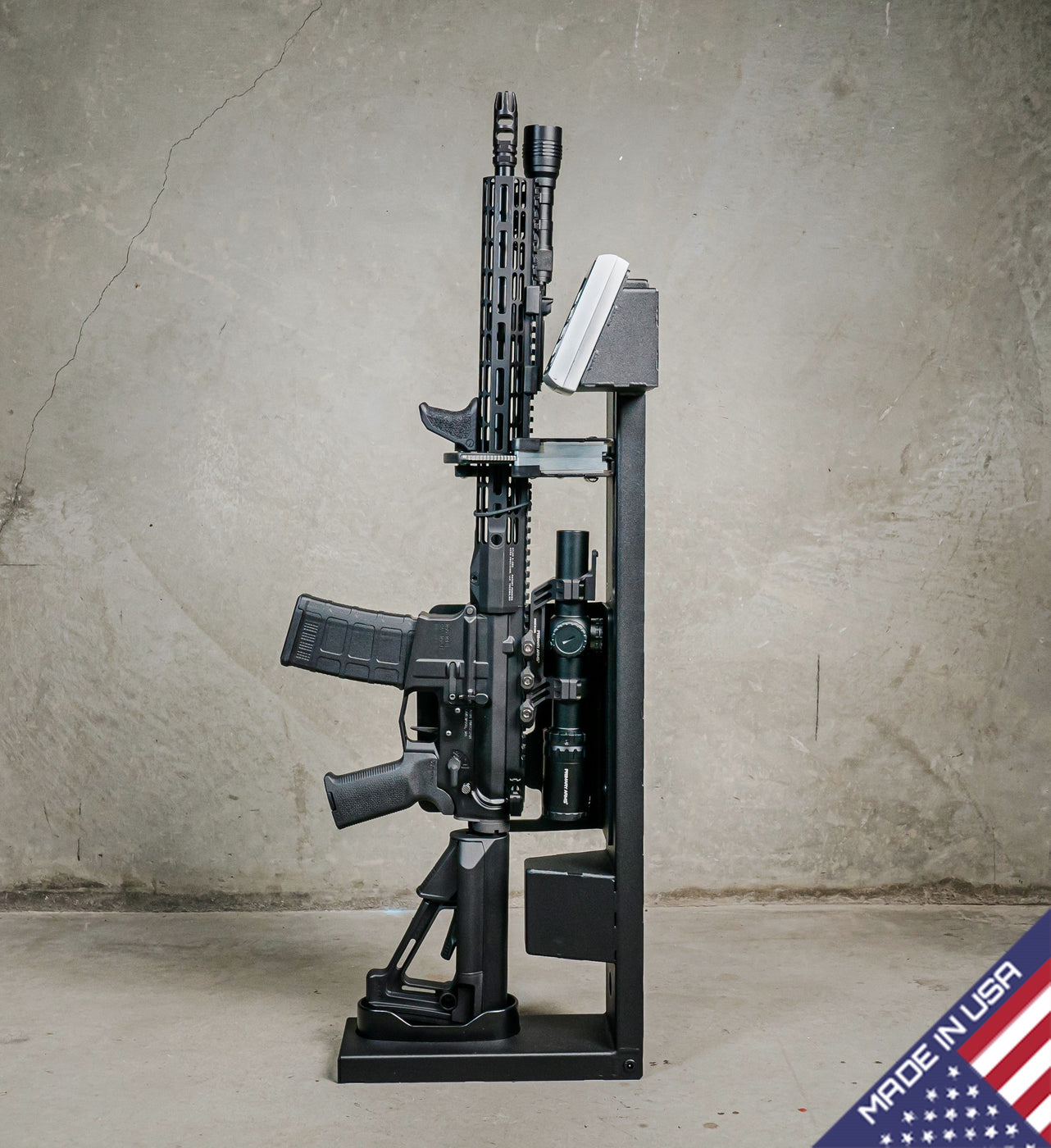 C6 Ready to Deploy Rifle Rack w/ Quick Access PIN — Atomic Defense