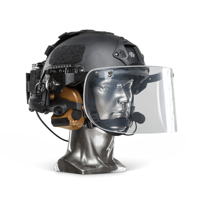 Ballistic Helmet with Bulletproof Visor | NIJ Level IIIA+ - Atomic Defense