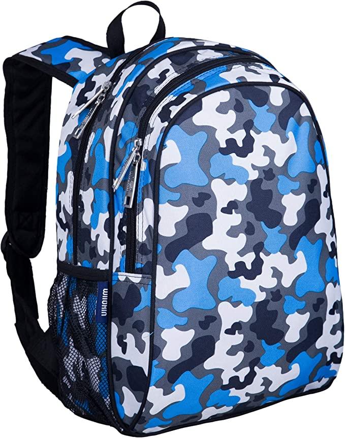 Wildkin Blue Camo Sidekick Backpack