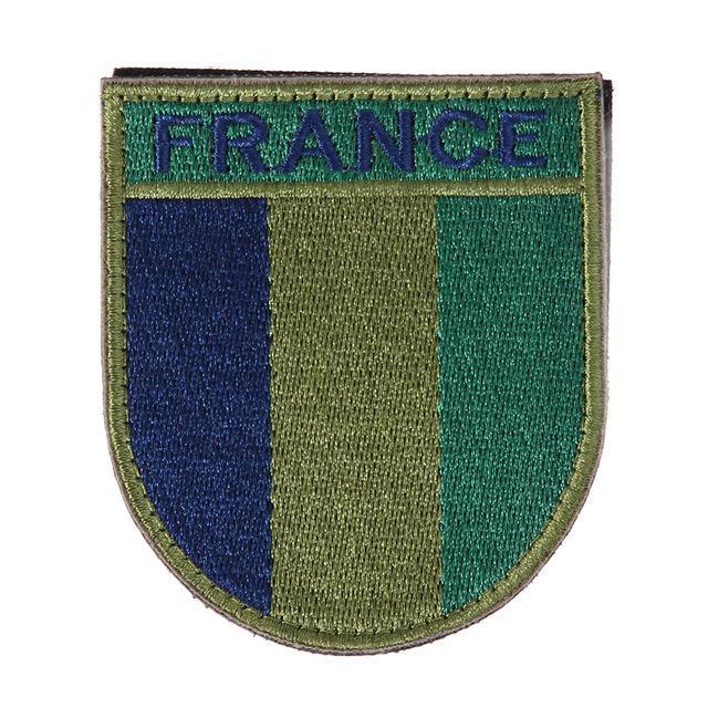 French Embroidered Badge - Atomic Defense
