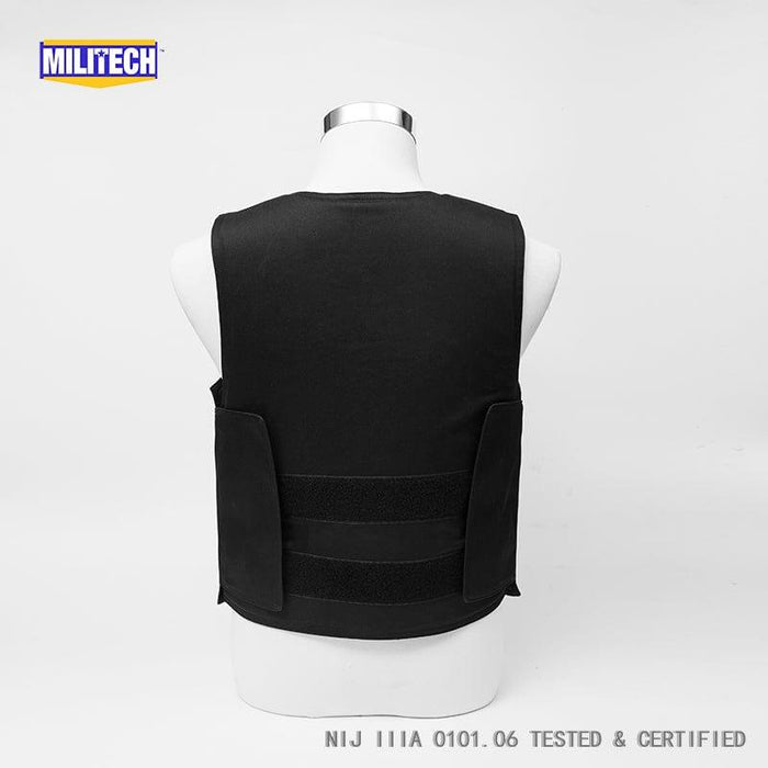 NIJ IIIA+ (3A+) and Level 2 Stabproof Bulletproof Vest - Dress Vest - Atomic Defense