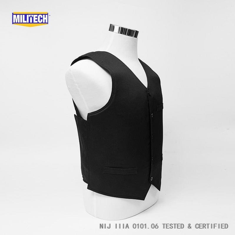Bulletproof Dress Vest NIJ IIIA & Stab Proof Atomic Defense
