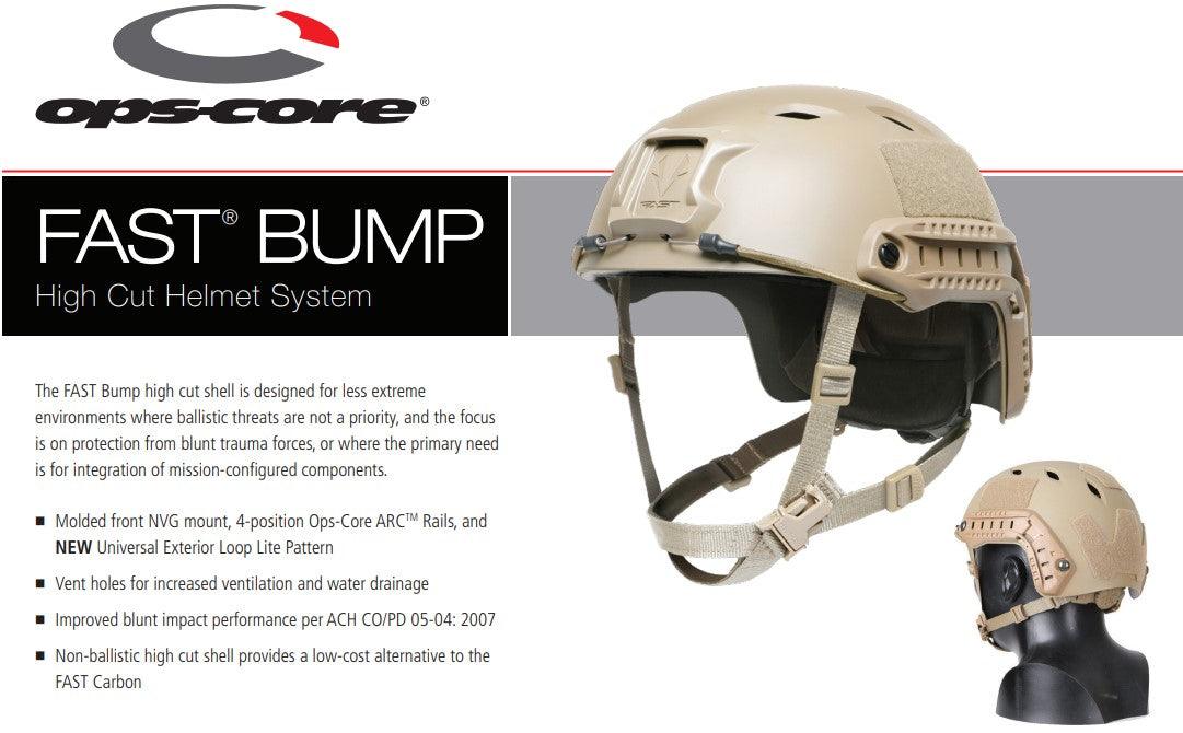 Legacy Ops-Core Bump Helmet FAST Base Jump High-Cut — Atomic Defense