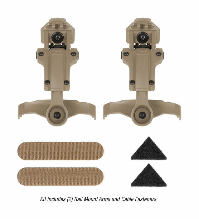 Ops-Core Rail Mounts for AMP Headset - Atomic Defense