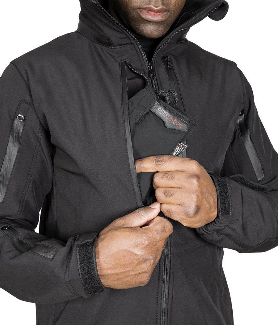 Tactical Jacket 2.0 with Body Armor - Mens EDC/CCW Windbreaker — Atomic ...