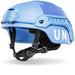 United Nations Ballistic Helmets | UN Contractor | NIJ Level IIIA+ | Dark or Light Blue - Atomic Defense