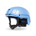 United Nations Ballistic Helmets | UN Contractor | NIJ Level IIIA+ | Dark or Light Blue - Atomic Defense